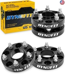 dynofit 5×4.5 Hubcentric Wheel Spacers 1″ for Hon-da Accord Civic Acura CR-V