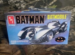 CIB 1:25 AMT ERTL BATMOBILE BURTON 1989 DC BATMAN MOVIE MODEL CAR KIT CJ