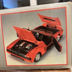 Pocher 1/8 Red Ferrrari Testarossa Spider Roadster K54 FREE UPS PACKING/SHIPPING