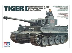 Tamiya 1/35 Military No.216 German Heavy Tank Tiger I Early Production 35216 F/S