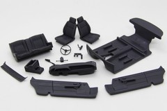 1/24 3D print resin kit BMW 3.0 CSI E9 stance version with BBS RS wheels