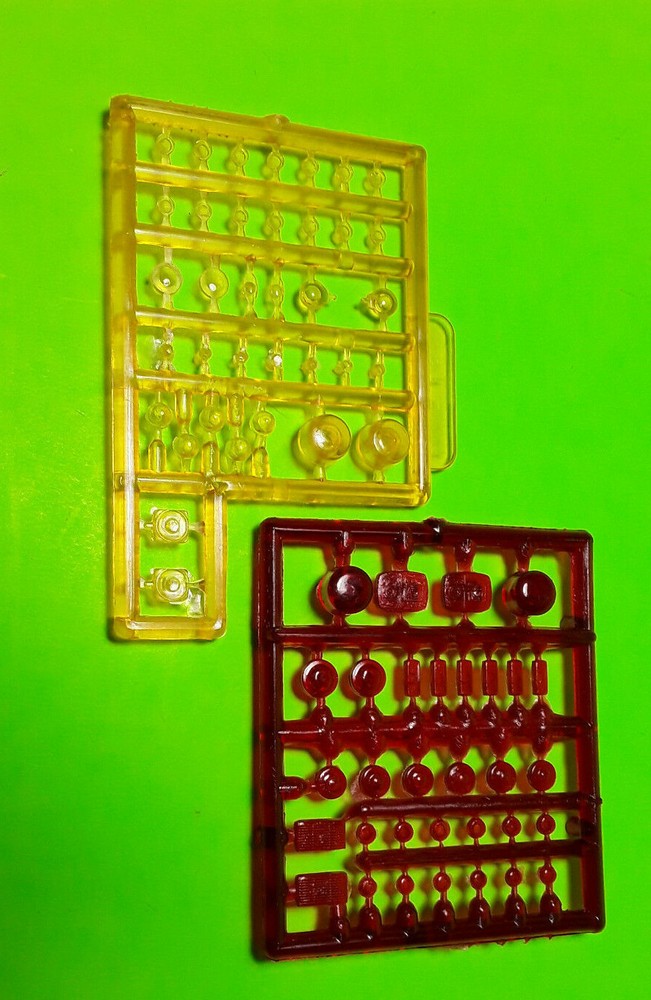 White Western Star 1/25 Semi Red Amber Marker Light Lamps Model Truck Tractor
