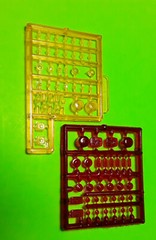 White Western Star 1/25 Semi Red Amber Marker Light Lamps Model Truck Tractor