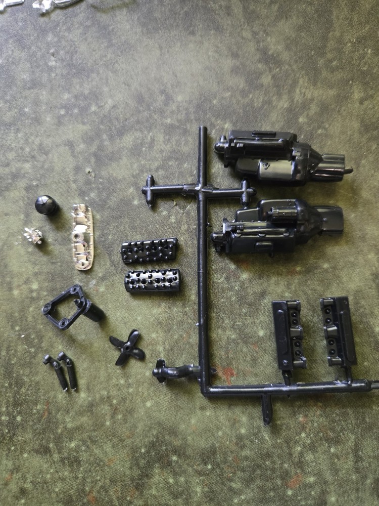 A136 AMT 1936 Ford Parts 1/25 Scale Flathead Engine Parts STK T36K