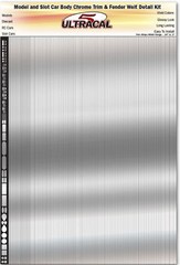 MG 3411 – 1/24, 1/32 UltraCal Model Chrome Trim Detailing Decals