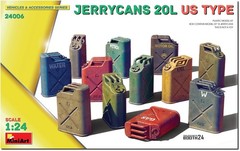 Miniart 1:24 – Jerrycans 20L US Type