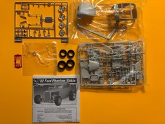 1932 FORD PHANTOM VICKIE HOT ROD MODEL KIT AMT ERTL 1/25 SCALE NEW COOL LOOK!!