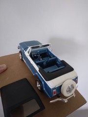 PRO-BUILT MPC 1968 JEEPSTER CONVERTIBLE 1:25 FROM MODEL KIT #2068-200 DETAILED !