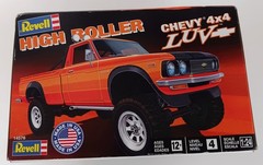 Revell High Roller Chevy 4×4 Luv Pickup 1:24 Scale Plastic Model Kit Open Box