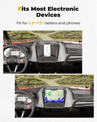 PRO XP Electronic Device Mounts with Storage Box, UTV Electronic Device Holder G