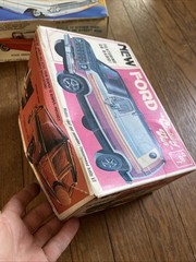 MPC Monogram AMT Empty Box Lot 55 Chev 59 Elcamino Ford Cruising Van 34 Slammer