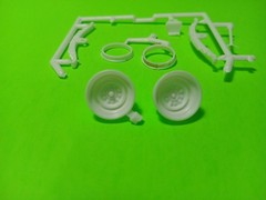 Drag Boat Trailer Aquarod Race Team 1/25 AMT Race Hauler