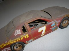 NICE Vintage 1/24 Custom RUSTY WEATHERED Stoker Ace Chicken Pit T-Bird Free Ship