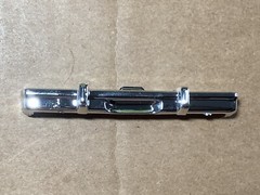 1/25 scale model car kit 77 Ford Pinto Chrome Rear Bumper No Box