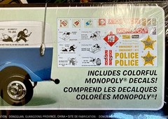 33 WILLYS VAN PADDY WAGON MPC FACTORY SEALED MONOPOLY SERIES