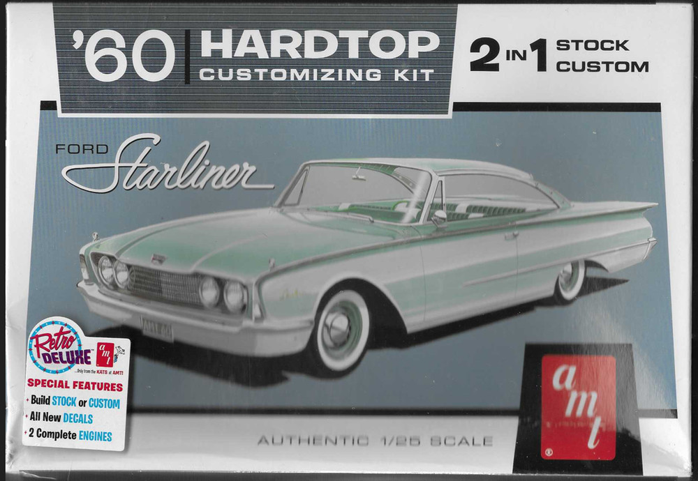 AMT ’60 1960 FORD Starliner Hardtop in 1/25 1055 (104)