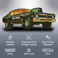 1972 Chevy Nova SS Old Pro 1:25 Scale Model Kit