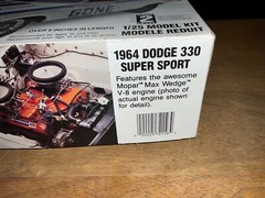 Lindberg ‘Color Me Gone’ 1964 Dodge 330 Super Sport 1:25 Level 2 Model Kit