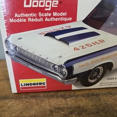 NEW! Sealed! Lindberg Color Me Gone 1964 Dodge 330 Super Stock Model Car Kit