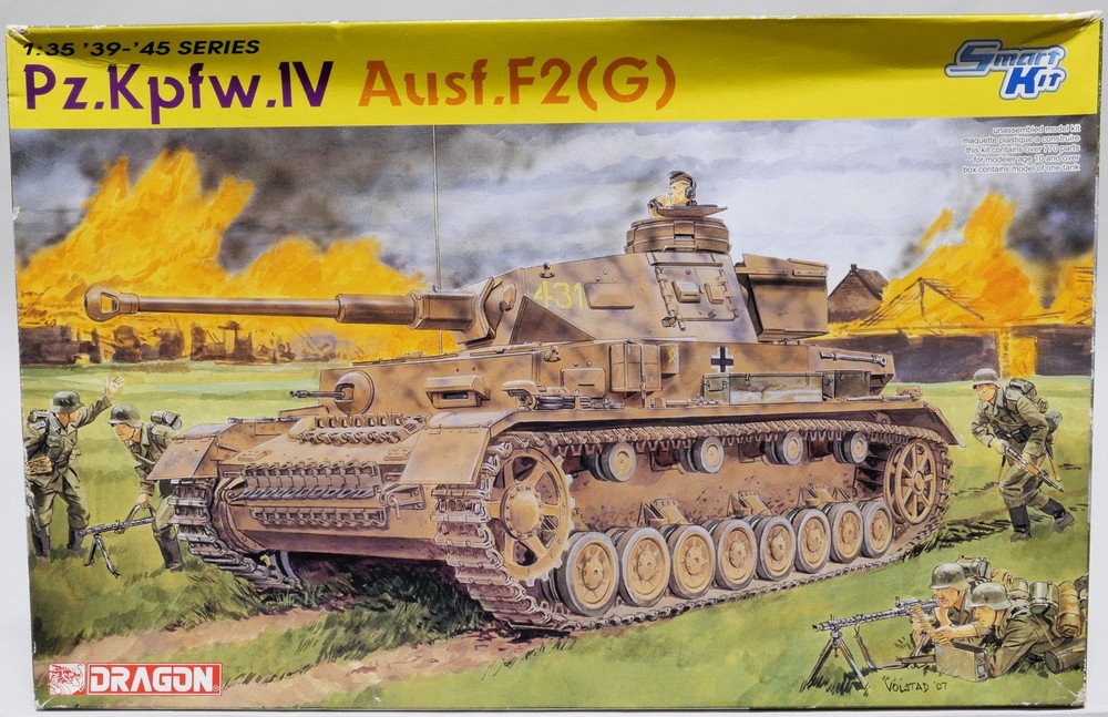 Dragon 6360 Pz.Kpfw.1V Ausf.F2 (G) 1/35 Scale Model Kit