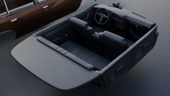 1/25 resin 3d printed 1977 Pontiac LeMans 4 door designed by Andrey Bezrodny