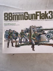 Tamiya German 88MM Gun Flak 36/37 Plastic Model Kit #35017 Unopened 1:35 Scale