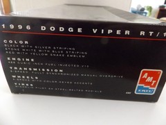 AMT-ERTL 1996, 3pc. VIPER SET, RED, WHITE & BLUE, Promo Model Car, #8382