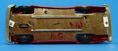 Jo-Han 1959 Plymouth Promo, Red. Free Shipping. READ The Description.
