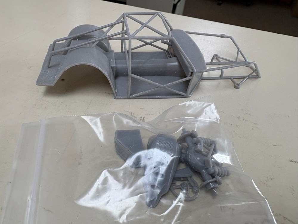 SMH Resins 67-69 Camaro 3d 1/25 P/S chassis