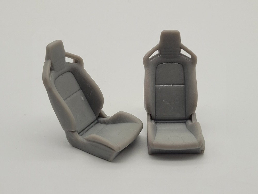 1/24 And 1/25 Recaro Sport seats for model cars (2 pac)