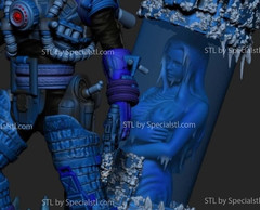 Mr. Freeze model kit unassembled unpainted see Description
