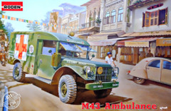 Roden 811 Dodge M43 3/4 TON 4X4 Ambulance truck, 1/35 scale plastic model kit
