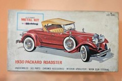 VINTAGE HUBLEY MODEL 1930 PACKARD ROADSTER METAL KIT #860K-500 Started