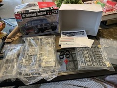AMT ETRL 1:25 ’67 MUSTANG FASTBACK MODEL KIT Lot & Started SVT Mustang Cobra