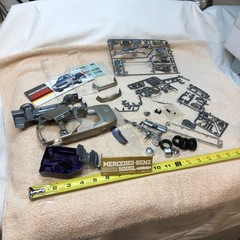 VINTAGE 1990 TAMIYA MERCEDES-BENZ 500 SL PLASTIC MODEL KIT 1:24 SCALE – JAPAN