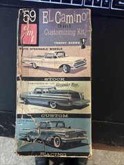 AMT 3 In 1 59 El Camino Parts Kit