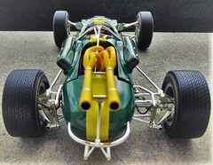 Lotus Ford Race Car 1 18 IndyCar Indy 500 Custom Built Metal Body Model 1960s