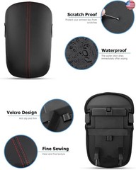 INTGET Car Center Console Cover for Ford Mustang Accessories 2015-2024 2025