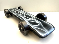 Stunning Pinewood Derby Car! Ultra Fast with Serious Trophy Potential !!