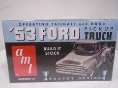 AMT #882 1/25 SCALE ’53 FORD PICK UP TRUCK 3IN1 KIT NEW IN SEALED BOX