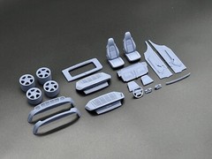 1:24 993 Turbo & Turbo S Conversion Transkit for Tamiya Porsche 911 GT2