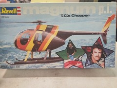 E3 Magnum PI Revell TC’s Chopper moidel kit UNUSED 1981