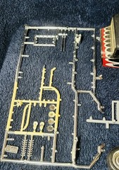 Vintage AMT 1940 Ford Deluxe Coupe Model Kit Parts Lot 1960’s Issue Extra Parts