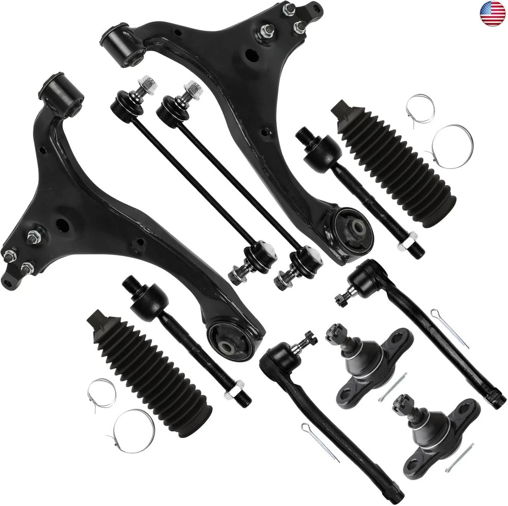 SCITOO 12pcs Suspension Kit For 2007-2012 For Hyundai for Elantra w/Suspension