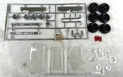 AMT Ford Custom Six-Wheel Van w/ Trail Bike 1:25 Model Kit 2502 – SEALED PARTS
