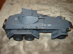 Built Military Vehicles 6 & 10 wheel Both Painted & Built Excellent Detail 1/72