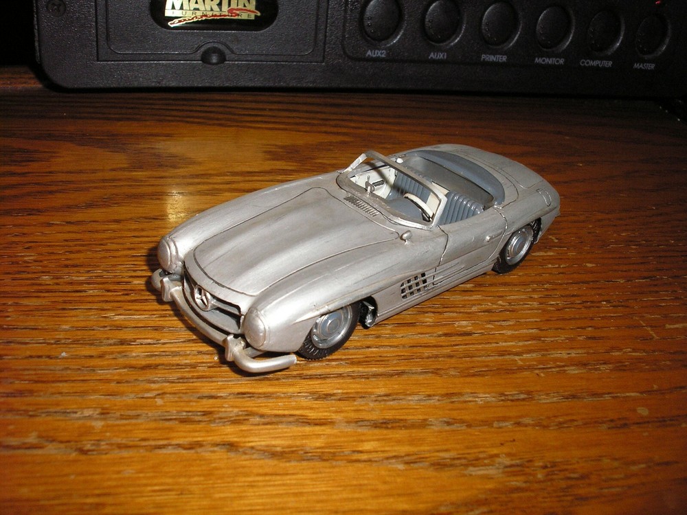 Nice 1/43 ? 5 1/4″ Vintage Detailed 1950’s Mercedes Benz Roadster 4 parts