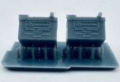 Mopar batteries set of 2 model cars