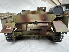 1/35 BUILT STURMGESCHUTZ IV WITH CONCRETE ARMOR-WELL BUILT READY TO DISPLAY.