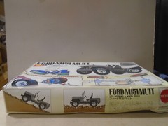 VINTAGE NICHIMO #MC-2055 1/20 SCALE 4X4 FORD M151 MUTT MINT IN BOX